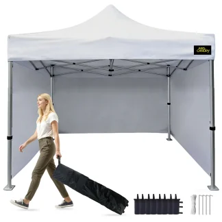 ASDCANOPY A1 Commercial Pop Up Canopy Tent with Sidewalls