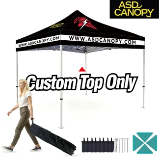 ASD canopy Custom Canopy Top with Logo
