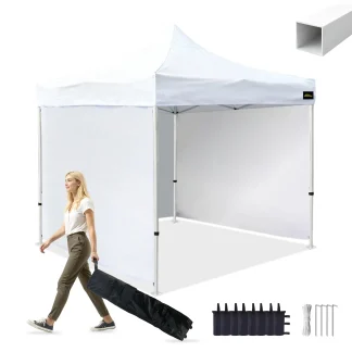 ASDCANOPY A1 Commercial Pop Up Canopy Tent with Sidewalls